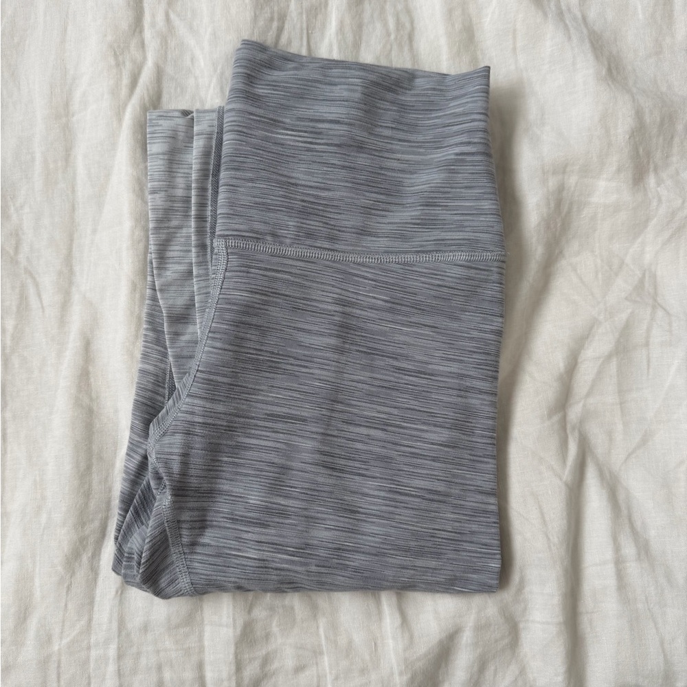 Lululemon Grey Ombré Wunder Under Leggings